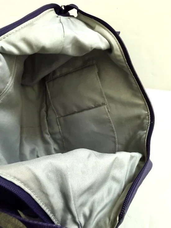 Baggallini shoulder bag Women's purple canvas nylon - Picture 4 of 8